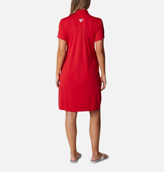 Columbia Tidal Tee Dresses Red For Women's NZ73240 New Zealand